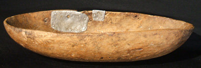 Pokot wood bowl for cow's blood